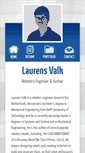 Mobile Screenshot of laurensvalk.com